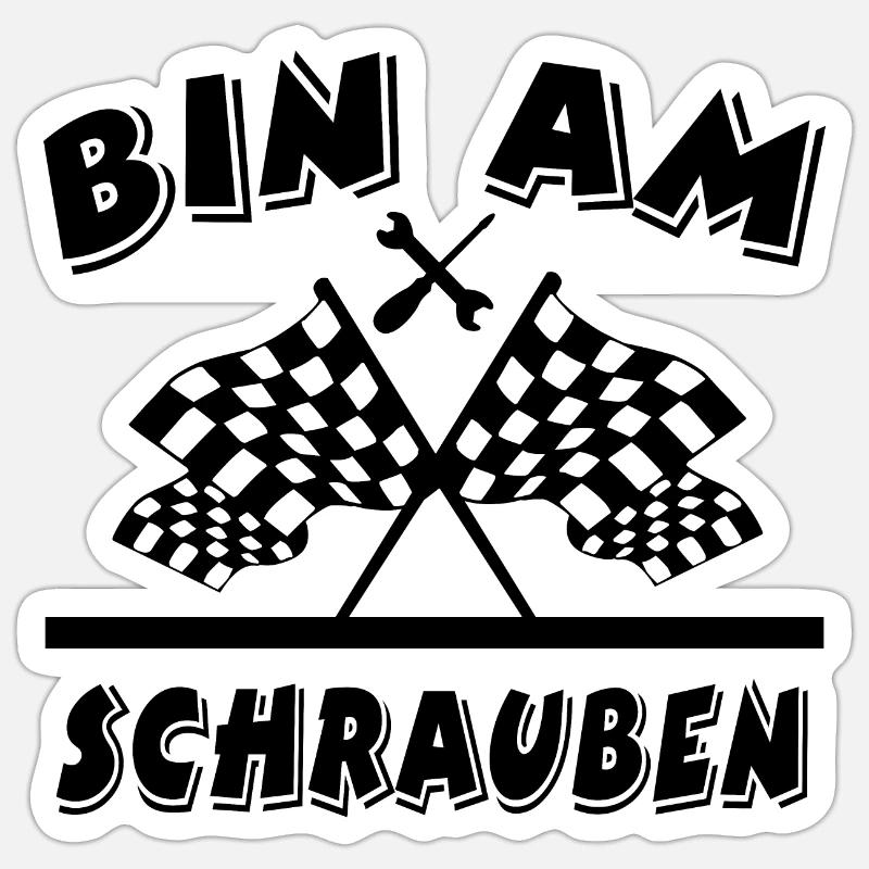 Sticker Größe S (10 x 10 cm) - 