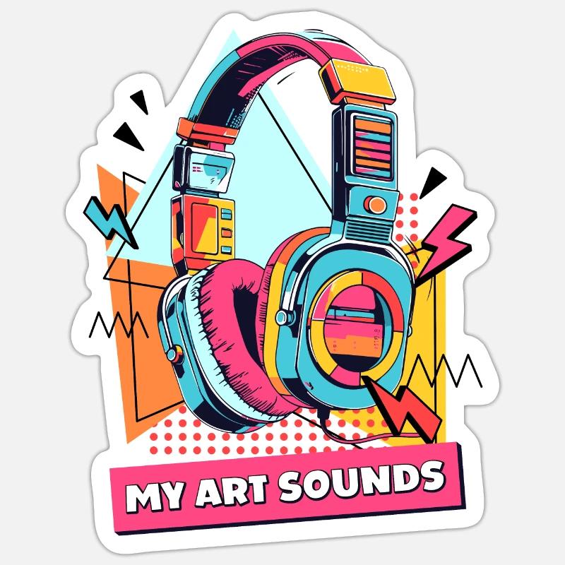 Sticker taille S (10 x 10 cm) - 