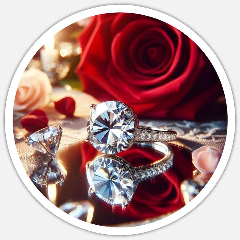 Diamond Sticker size S (10 x 10 cm)