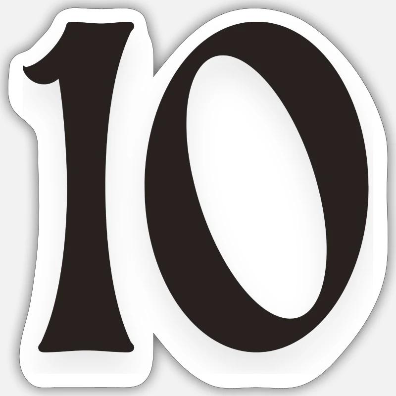 Sticker taille S (10 x 10 cm) - 