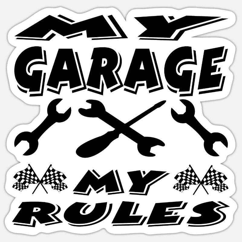 Sticker Größe S (10 x 10 cm) - 