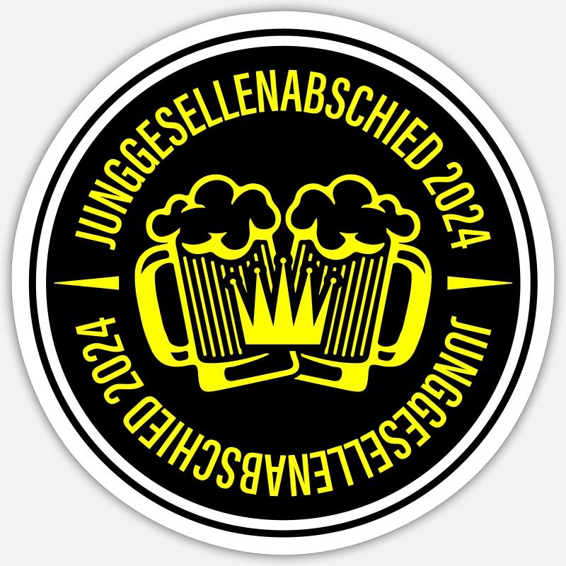 Sticker Größe S (10 x 10 cm) - 