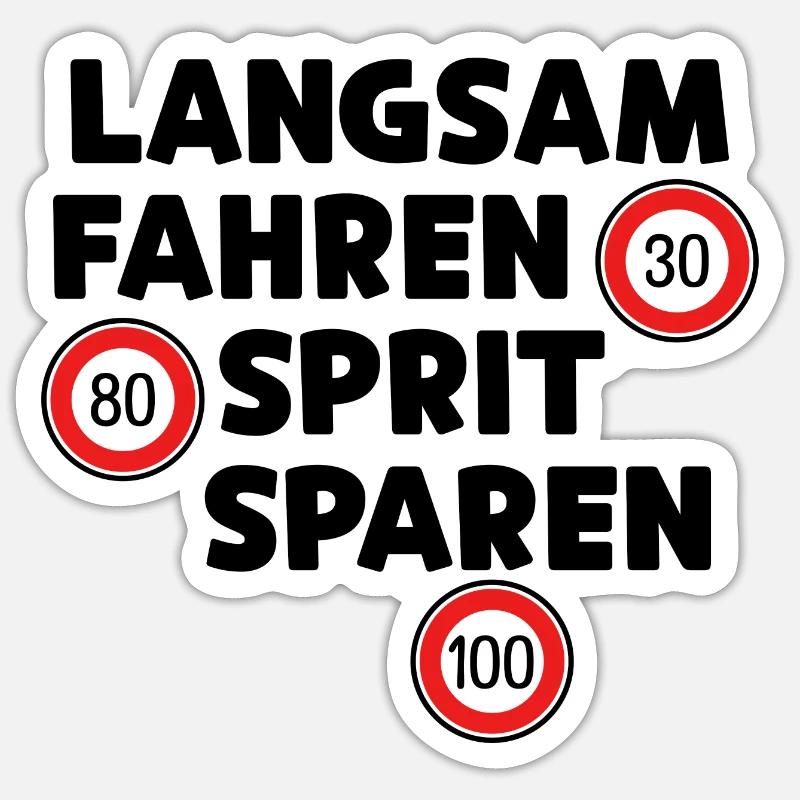 Gas Station Refueling Statement Drive Gasoline Engine Sticker size S (10 x 10 cm)