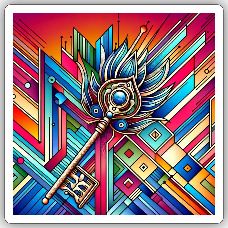 Sticker taille S (10 x 10 cm) - 