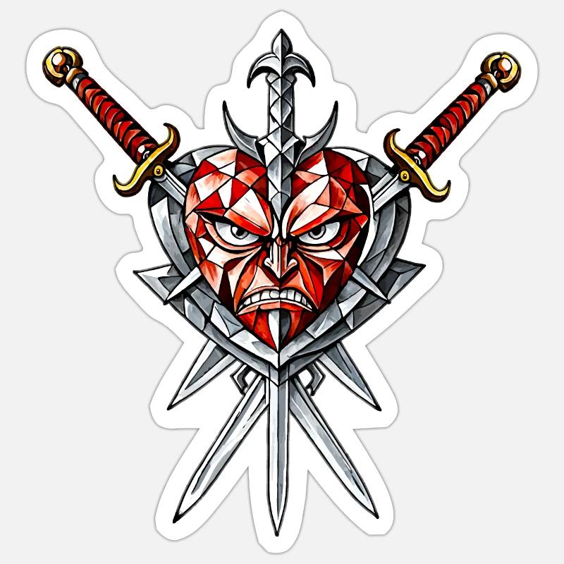 Sticker Größe S (10 x 10 cm) - 