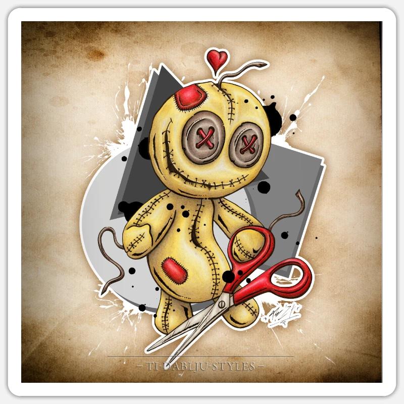 Sticker Größe S (10 x 10 cm) - 