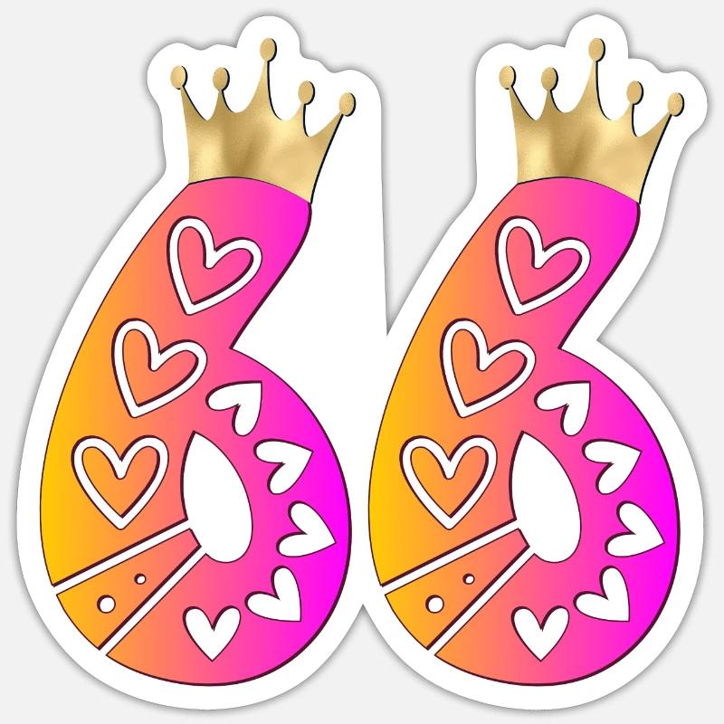 Sticker taille S (10 x 10 cm) - 