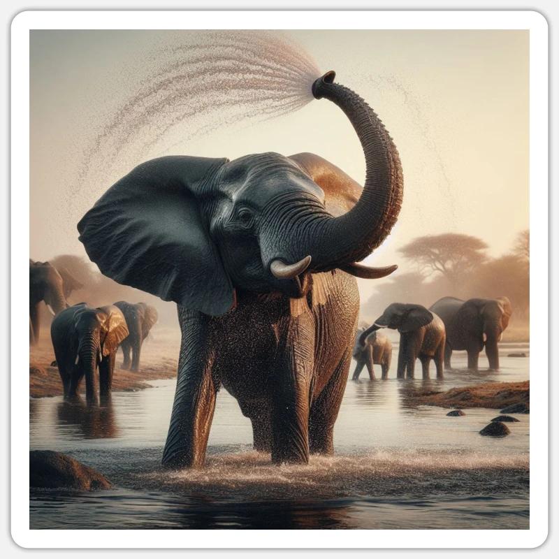 Sticker taille S (10 x 10 cm) - 