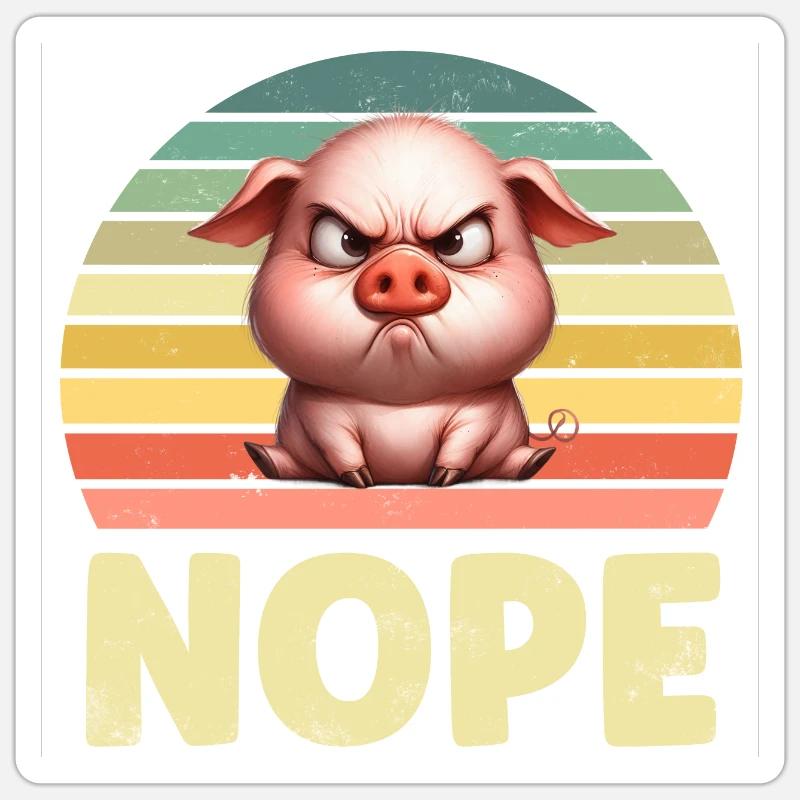 Sticker Größe S (10 x 10 cm) - 