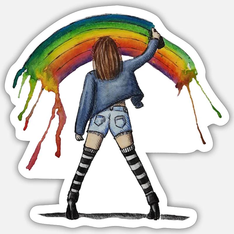 Sticker Größe S (10 x 10 cm) - 