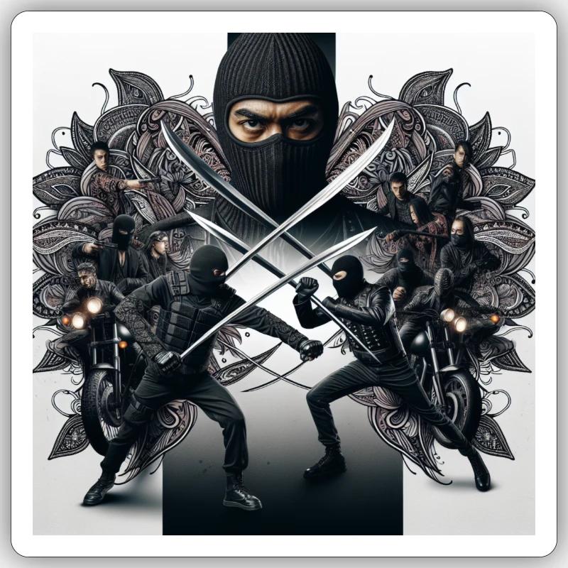 Sticker taille S (10 x 10 cm) - 