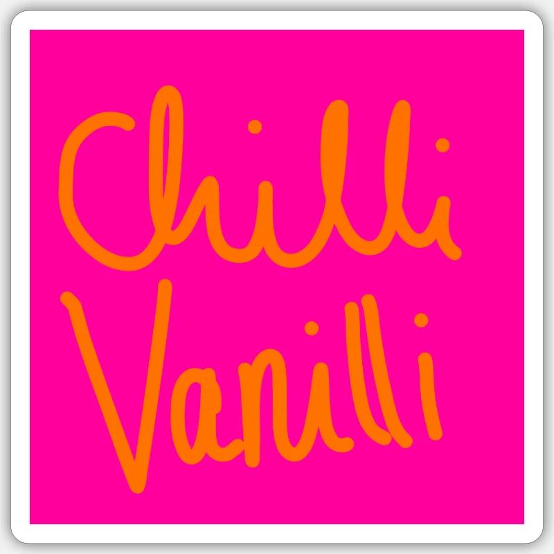 Chilli Vanilli Sticker size S (10 x 10 cm)