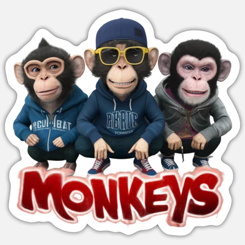 Sticker taille S (10 x 10 cm) - 