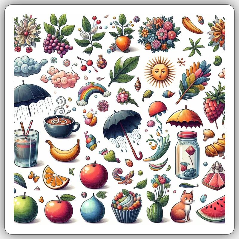 Sticker Größe S (10 x 10 cm) - 