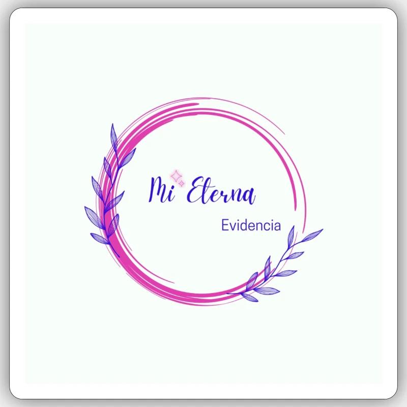 Mi Eterna Evidencia Rainbow Butterfly Crea Sticker size S (10 x 10 cm)