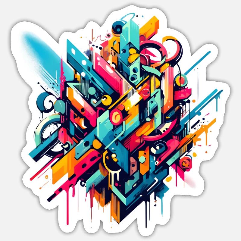 Sticker Größe S (10 x 10 cm) - 