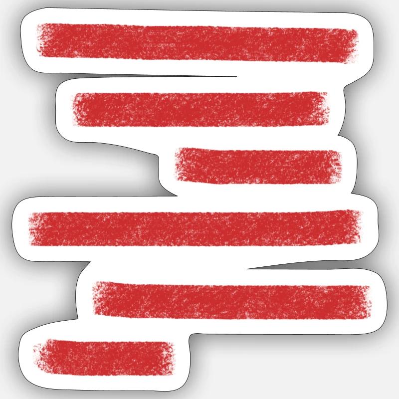 Sticker Größe S (10 x 10 cm) - 