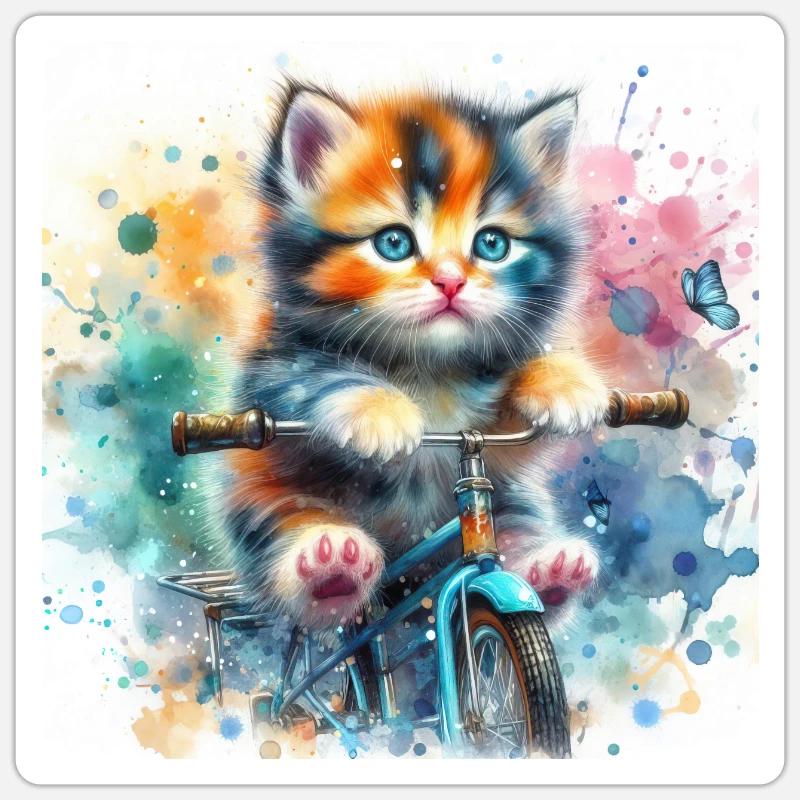 Sticker taille S (10 x 10 cm) - 
