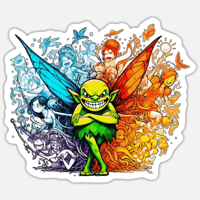 Sticker size S (10 x 10 cm) - 