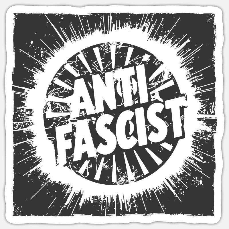 antifascisteCercle antifasciste Sticker taille S (10 x 10 cm)