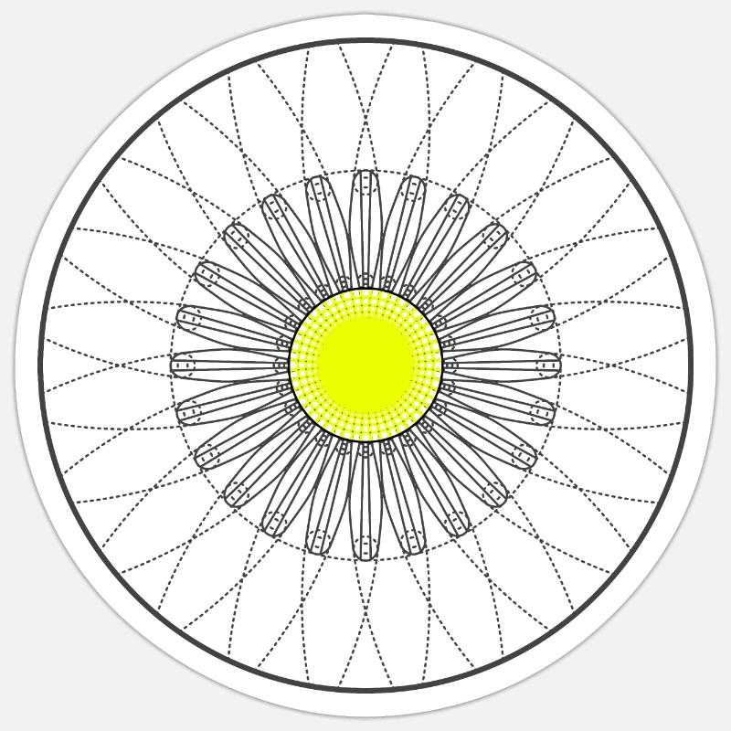 Sticker taille S (10 x 10 cm) - 