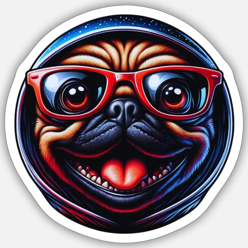 Sticker taille S (10 x 10 cm) - 