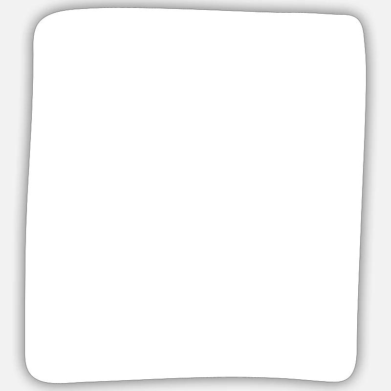 Circle Square Icon - Sticker size S (10 x 10 cm) - white matte
