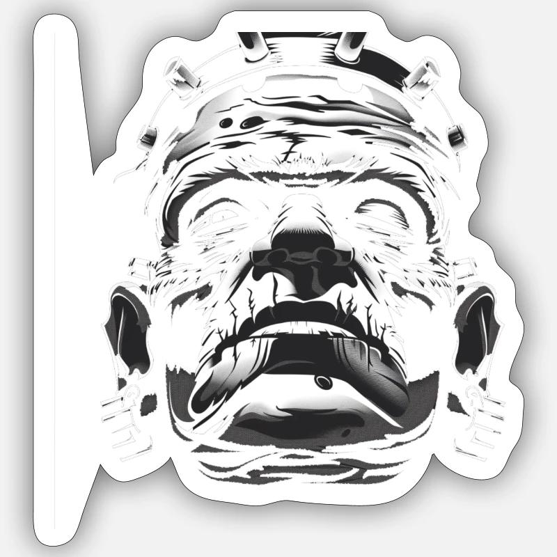 Sticker taille S (10 x 10 cm) - 