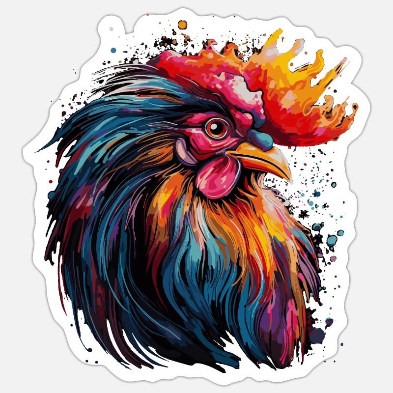Sticker taille S (10 x 10 cm) -