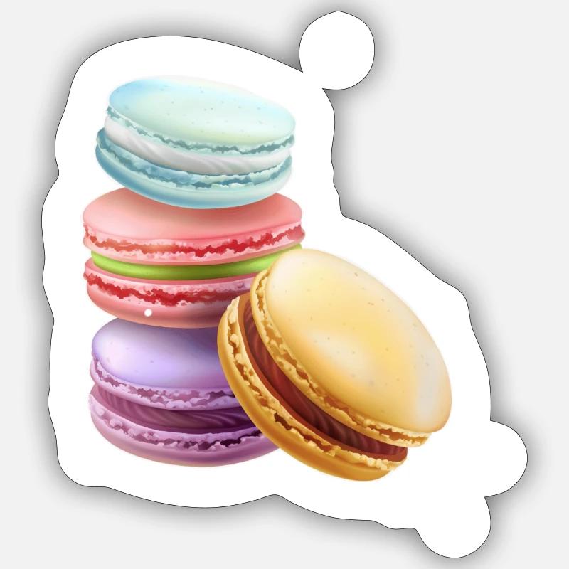 Macaron Sticker Größe S (10 x 10 cm)