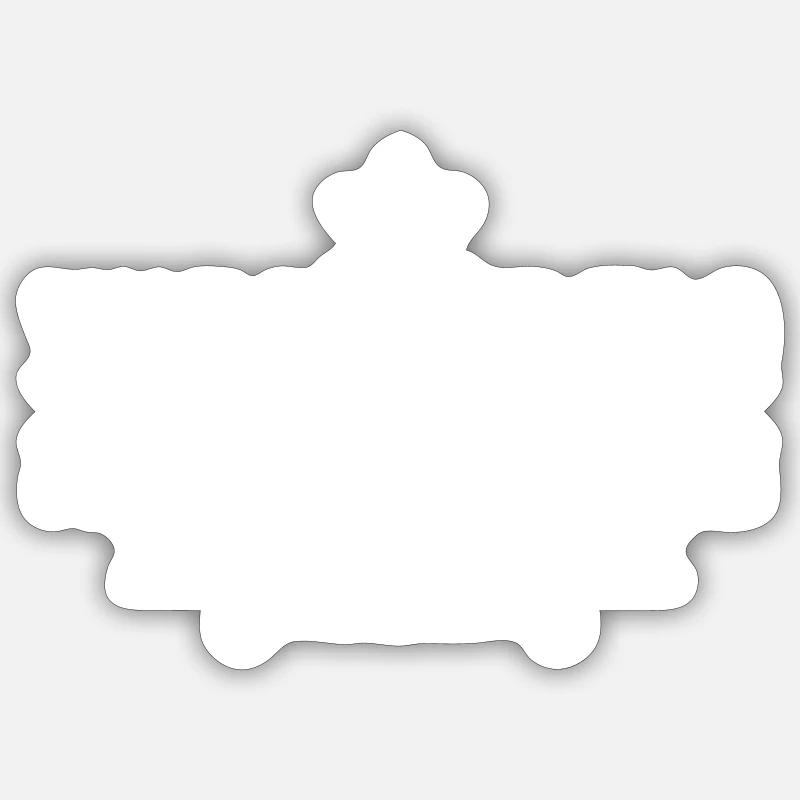 J’apprends tous les jours - Sticker taille S (10 x 10 cm) - blanc mat