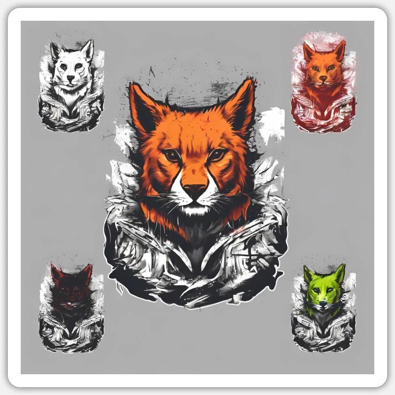 Sticker Größe S (10 x 10 cm) - 