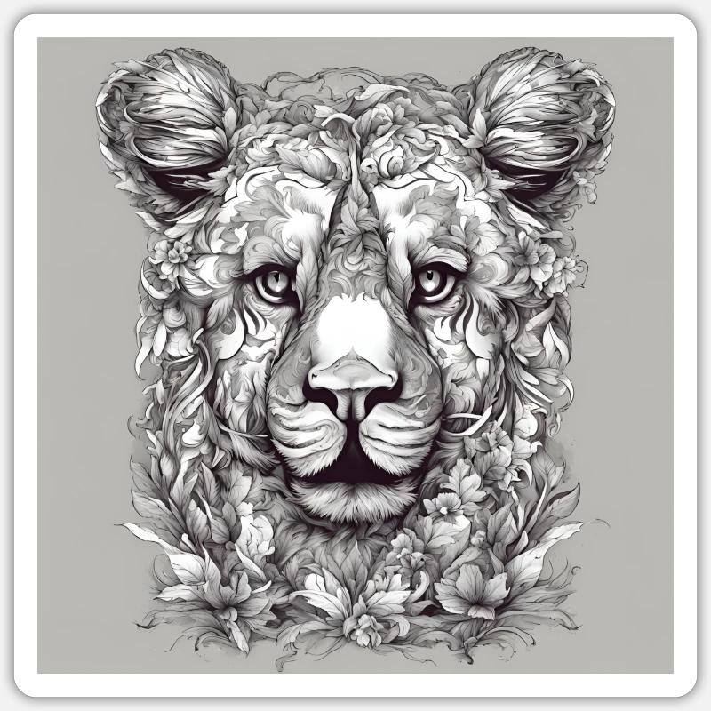Sticker Größe S (10 x 10 cm) - 