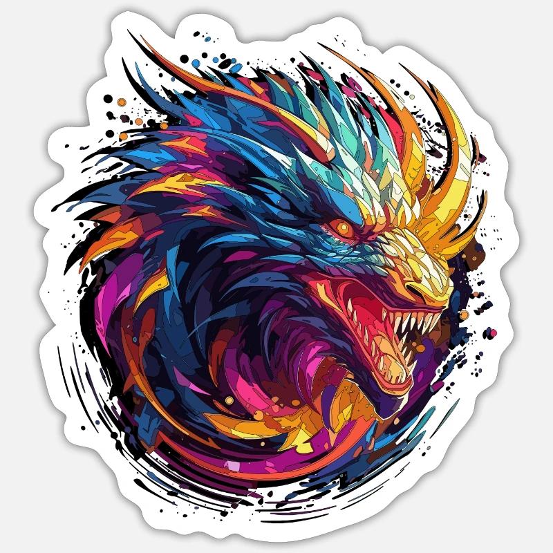 Sticker Größe S (10 x 10 cm) - 