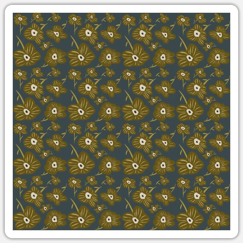 F55 - Sticker taille S (10 x 10 cm) - blanc mat