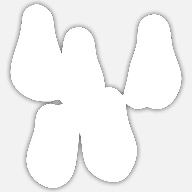 tear water sad rain tears Sticker size S (10 x 10 cm)