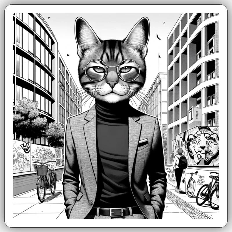 Sticker size S (10 x 10 cm) - 