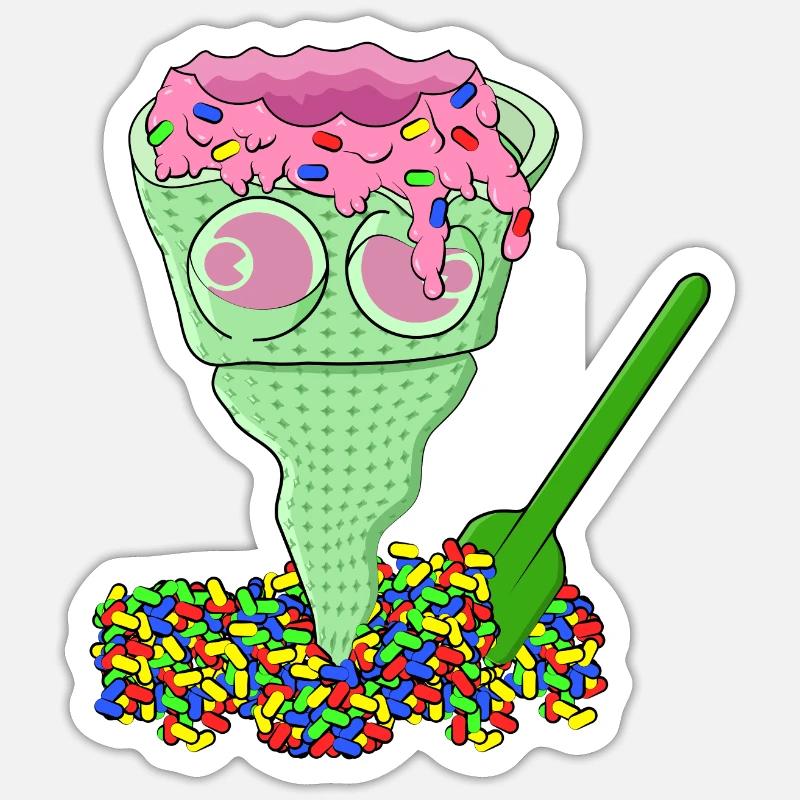 Sticker size S (10 x 10 cm) - 