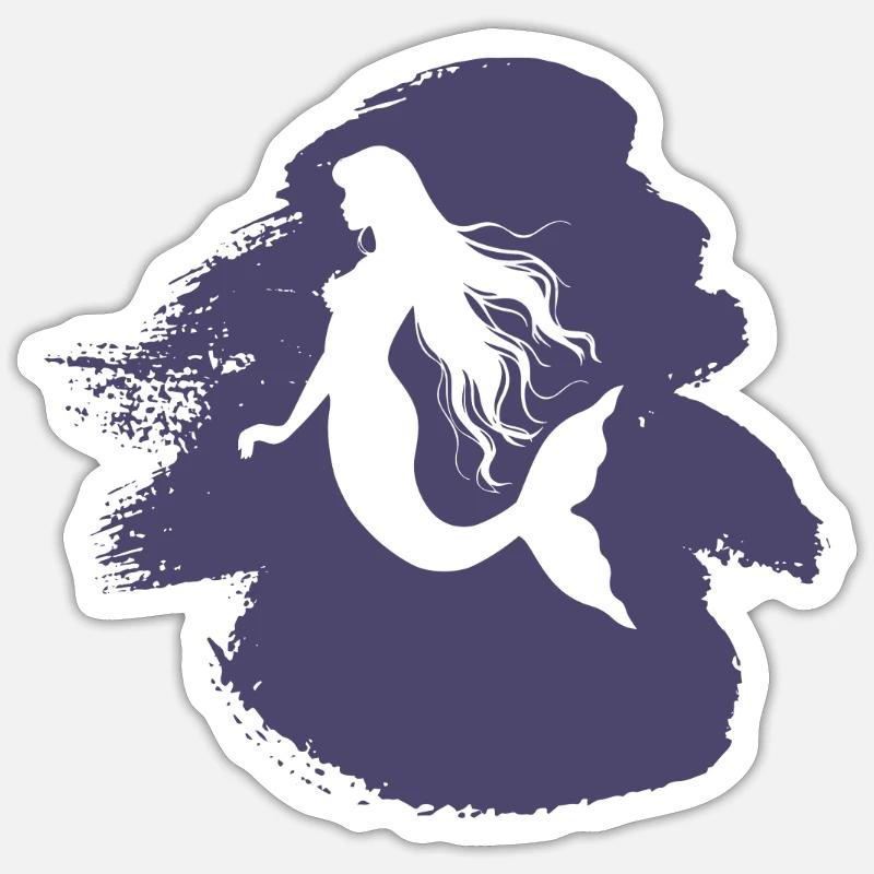 Mythical creature Marina Sticker size S (10 x 10 cm)