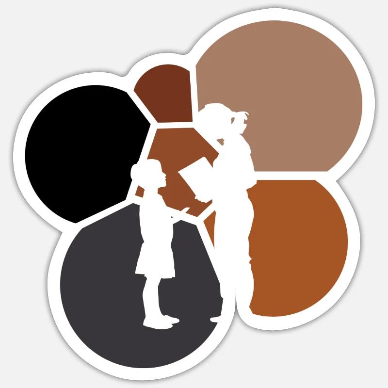 Sticker Größe S (10 x 10 cm) - 