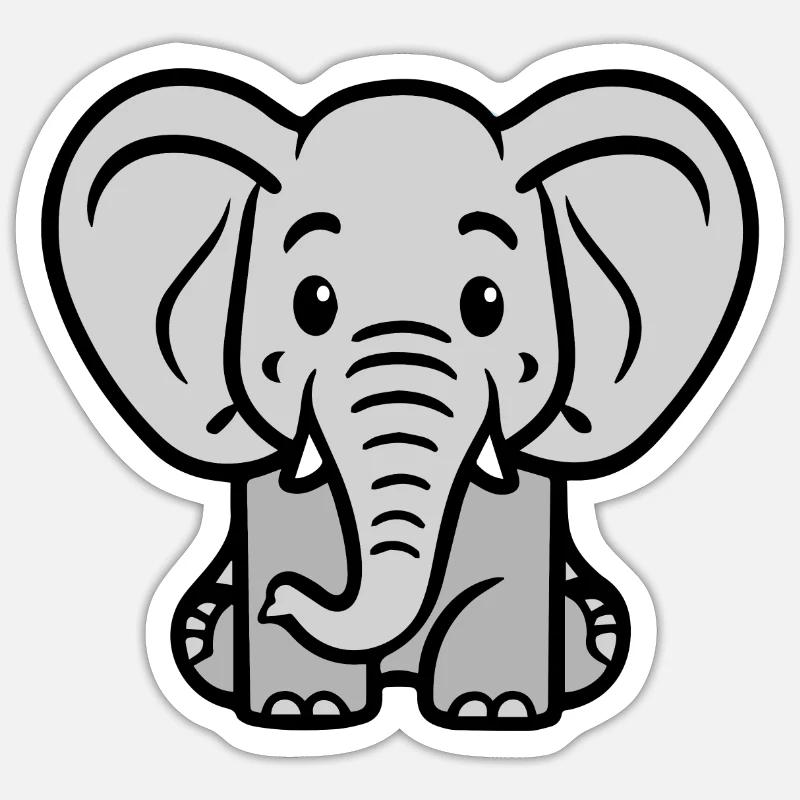 Sticker taille S (10 x 10 cm) - 