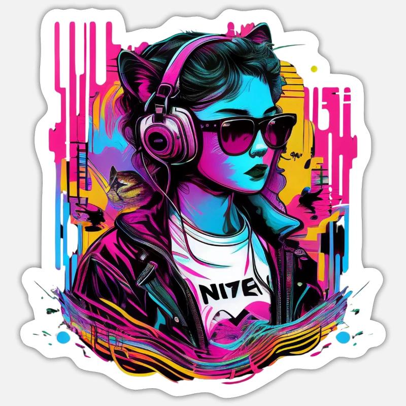 Sticker taille S (10 x 10 cm) - 