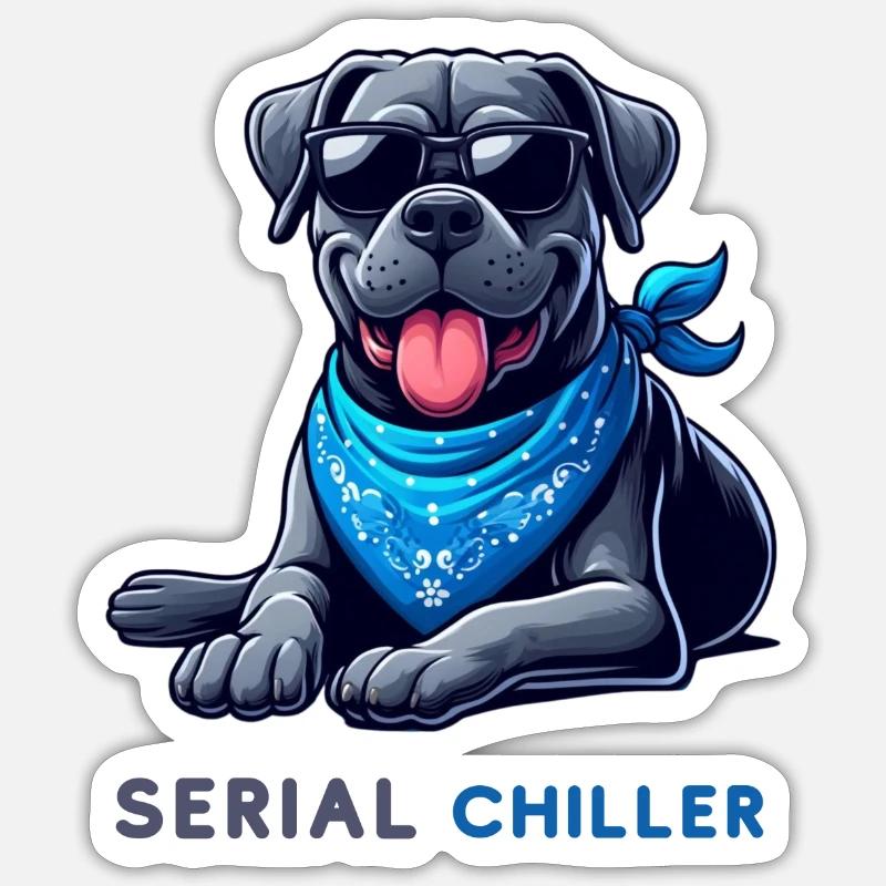 Cane Corso Sticker Größe S (10 x 10 cm)