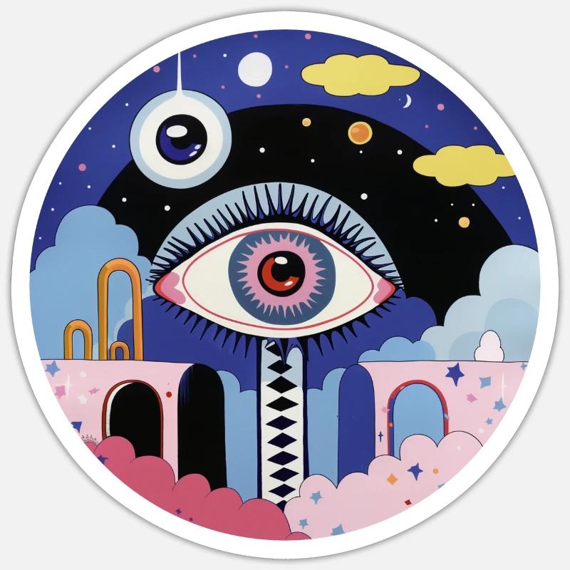 Sticker taille S (10 x 10 cm) - 