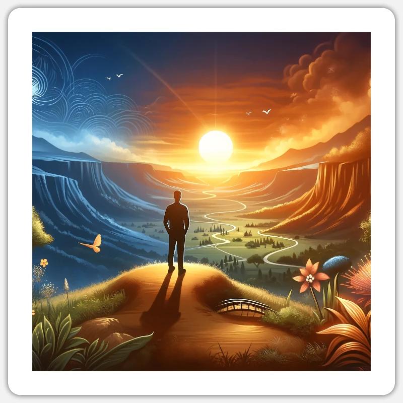 Mindset Sticker size S (10 x 10 cm)