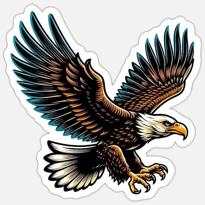 Sticker Größe S (10 x 10 cm) - 