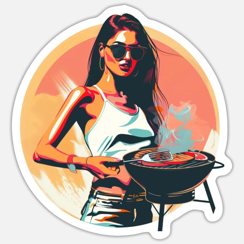 Sticker Größe S (10 x 10 cm) - 