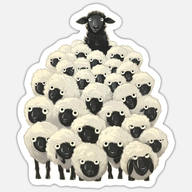 Sticker taille S (10 x 10 cm) -