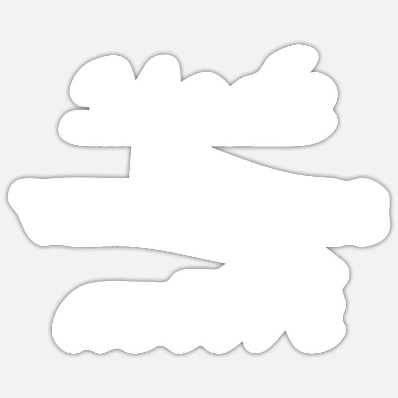 Mode vacances activé Sticker taille S (10 x 10 cm)