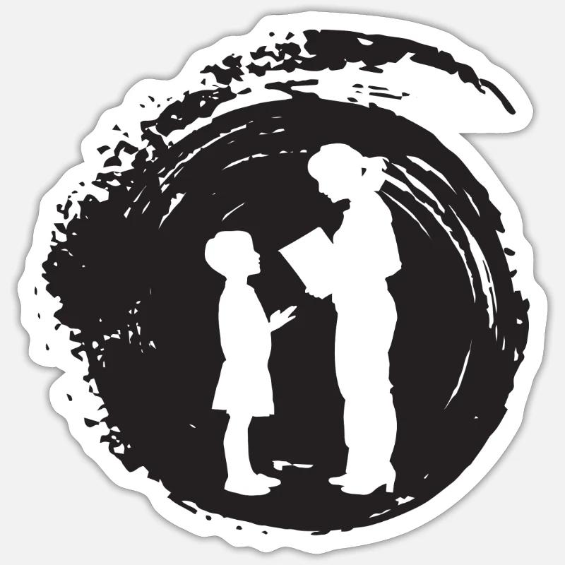 Sticker taille S (10 x 10 cm) - 